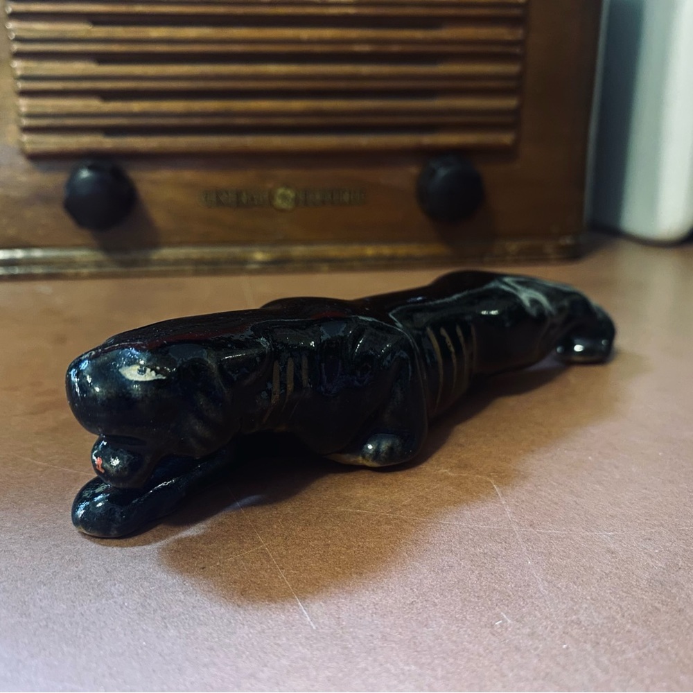 Mid Century Ceramic Panther 6”